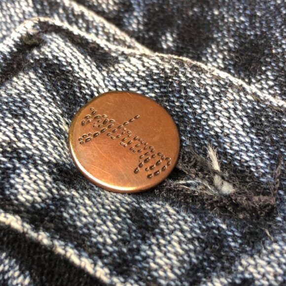 MADE IN USA 🇺🇸 MENS WRANGLER CUTOFF JEANS 30x6 🇺🇸 - Picture 6 of 10